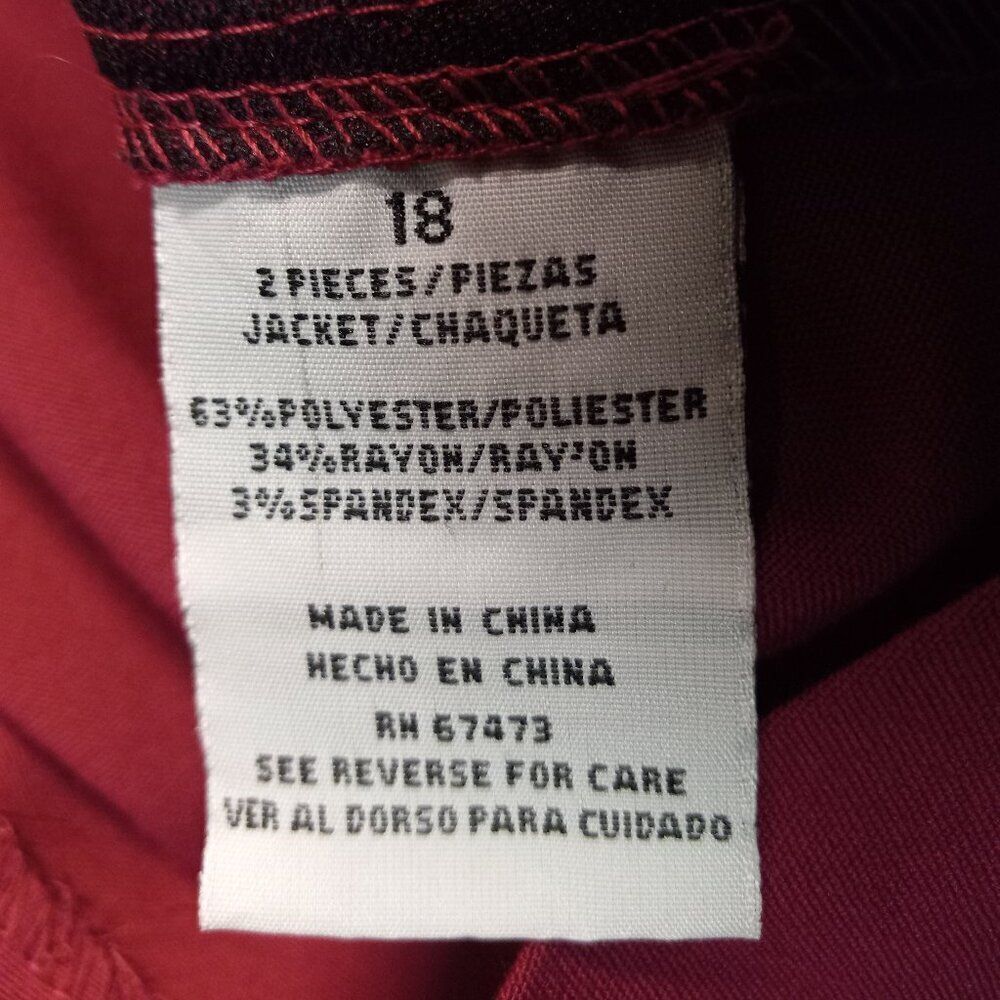 Danny & Nicole Lightweight Blazer/Jacket Fabric flowers Cottagecore Granny Chic - Picture 5 of 7